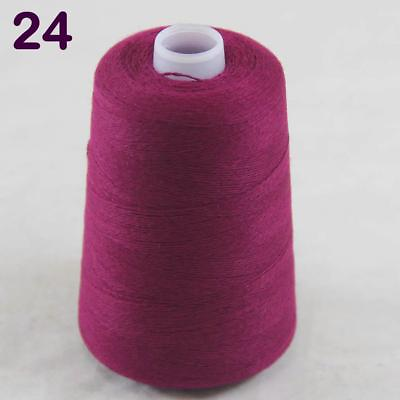 #ad Sale 100g Cone 100% Cashmere Hand Knitting Crochet Wrap Shawl Yarn Magenta