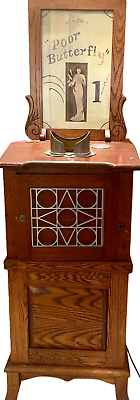 Antique Floor Model Mutoscope 1 Cent Arcade Viewing Machine