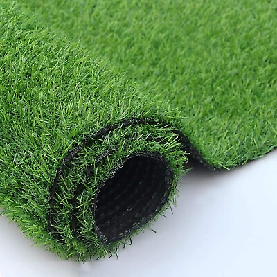 #ad Large Size Artificial Grass Turf High Density Fake Grass Lawn Mat with Drainage