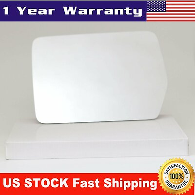 #ad Mirror Glass Left Driver Side Full Adhesive for 2004 2010 Ford F150 Pickup Truck