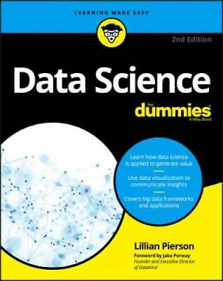 Data Science For Dummies For Dummies Computer Tech Paperback VERY GOOD