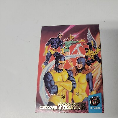1994 Fleer Ultra Marvel X Men The Wedding of and Cyclops Jean Grey #124