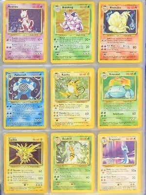 Pokemon 1 Card 100% Vintage WOTC Guaranteed Authentic 1996 2002 Cards Only