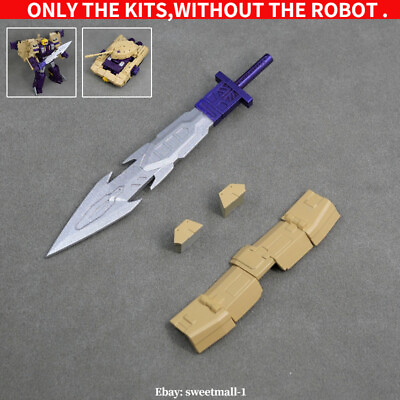 #ad New Shoulder Armor Weapon Big sword Upgrade Kit For Legacy Blitzwing