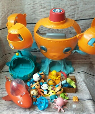 #ad Octonauts Octopod Lot Octoalert 2 Gups Figurines Animals Large Lot Toys