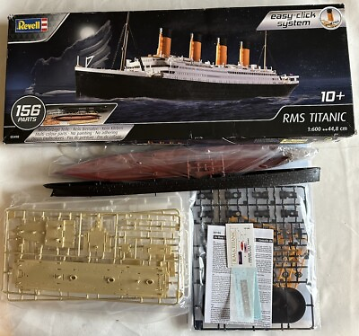 #ad Revell Germany 1:600 RMS Titanic Easy Click Plastic Model Kit 05498