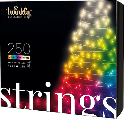 Twinkly Strings – App Controlled LED Christmas Lights with 250 RGBW