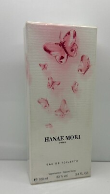 #ad Hanae Mori Paris 3.3 3.4 oz 100 ml EDT Pink Eau de Toilette Spray Women SEALED