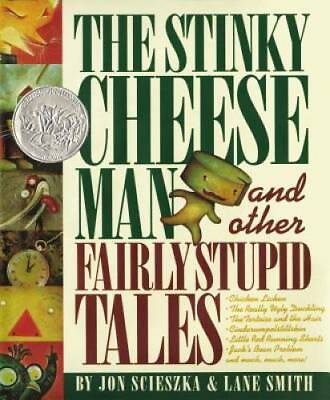The Stinky Cheese Man and Other Fairly Stupid Tales Hardcover GOOD