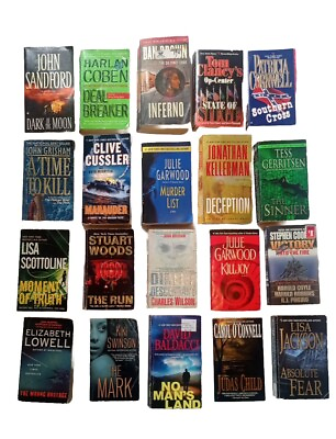 #ad Lot of 18 Literature Books Paperback BestSeller Classics Fiction unsorted mix