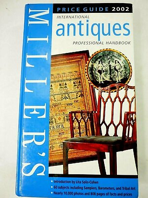 #ad Miller#x27;s Int. Antiques Price Guide Professional Handbook 2002 Hardcover