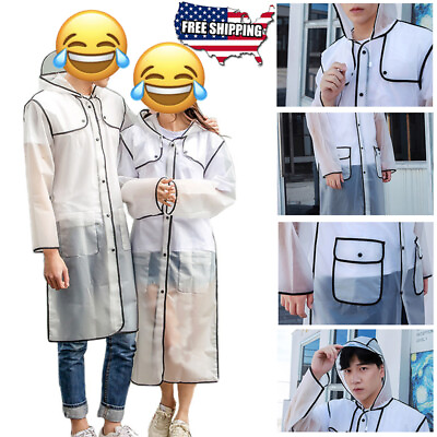 Raincoats Anti Spitting Adult Rain Coat Poncho Protective Suit Coat