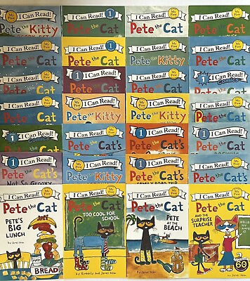 #ad #ad Pete The Cat I Can Read Children#x27;s Books Random Assorted Lot 10