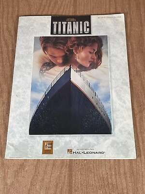 #ad James Cameron#x27;s #x27;Titanic#x27; Piano Selections Book Clean Pages Sheet Music.