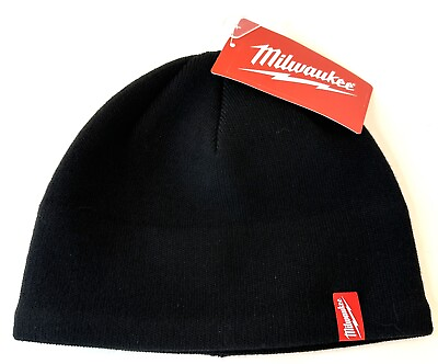 #ad #ad Milwaukee Fleece Lined Knit Hat In Black Model 502B