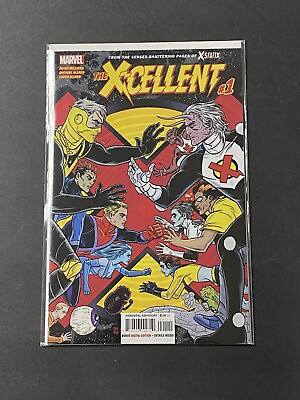 #ad Marvel Comic Book The X Cellent #1
