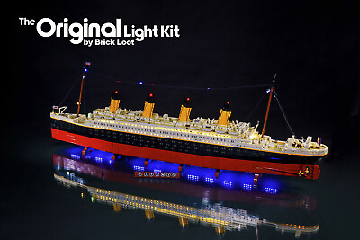 Brick Loot LED Lighting Kit fits LEGO Titanic set 10294