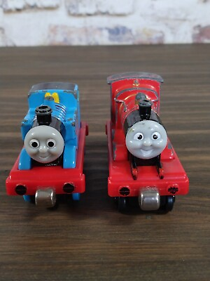 Thomas amp; Friends Diecast JAMES Take Along N Play Train Bonus Thomas Engine