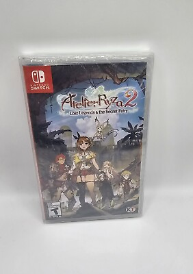 #ad New Sealed Atelier Ryza 2: Lost Legends amp; The Secret Fairy Switch