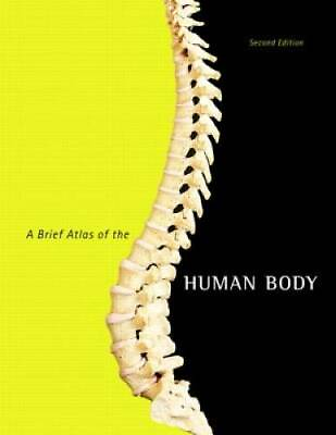 #ad A Brief Atlas of the Human Body Spiral bound By Hutchinson Matt GOOD