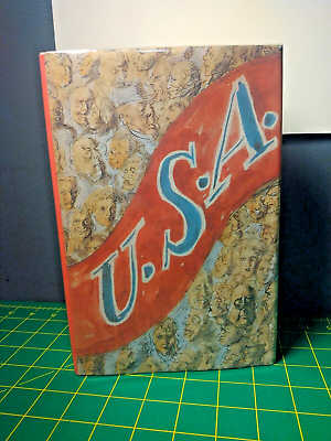 #ad USA: Nineteen Nineteen John Dos Passos Houghton Mifflin 1946 Illustrated VG VG