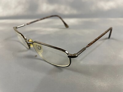 #ad Lens Crafters Eyeglasses Frames University Mascot Dark Steel Italy