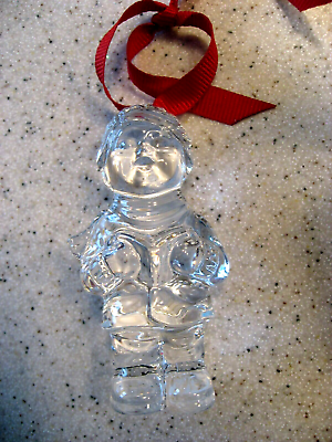 Marquis by Waterford Crystal Caroler Christmas Endearments Third in the Series