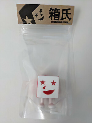 Mr. Box Hako shi Sofubi Vinyl Figure Toy NEW Rare Keita Kikkawa Japan Man Red