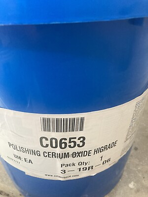 1 oz CRL CERIUM OXIDE GLASS POLISH High Grade Optical Compound
