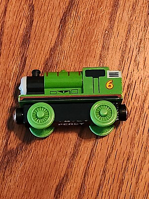 #ad Thomas the Train Percy Tank Engine Wooden Railway Friends Green GUC