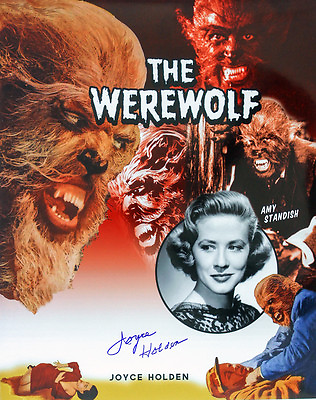 1956 Joyce Holden Werewolf Signed LE 16x20 Color Photo JSA