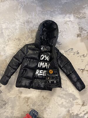 #ad Save The Duck Kids Winter Puffer Jacket For Boys Size 8. Black. Originally $345