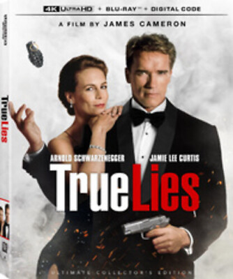 #ad True Lies New 4K UHD Blu ray With Blu Ray 4K Mastering Collector#x27;s Ed Dig