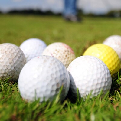 #ad 100 Used Golf Balls Swing Away Balls Grade D. FREE SHIPPING