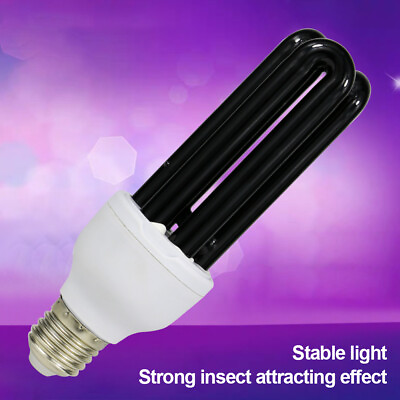 #ad 40W E27 110V Blacklight Low Energy 365nm UV Light Bulb Screw Ultraviolet Lamp