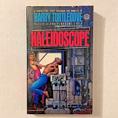 SIGNED Kaleidoscope Harry Turtledove Vintage Paperback 1990 First Edition TOR