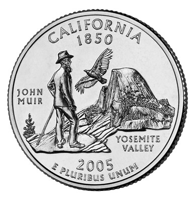 #ad 2005 P California State Quarter