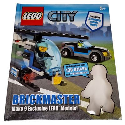 LEGO City Brickmasters Book with 9 Exclusive Lego Models Complete