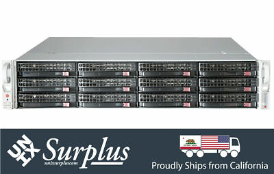 Storage Server Starter Kit 2U RAID 12 Bay 18TB HD Compatible Dual Xeon Rail