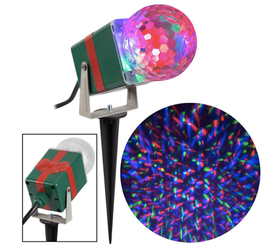 #ad BNIB Fast free ship Home Accents Holiday LED Kaleidoscope Christmas Projector