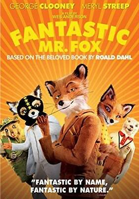Fantastic Mr. Fox DVD By Meryl Streep VERY GOOD