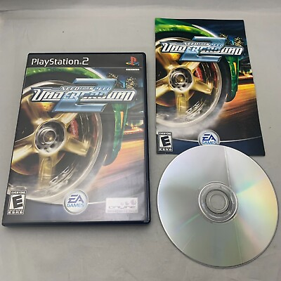 #ad Need for Speed Underground 2 Playstation 2 PS2 Complete CIB TESTED