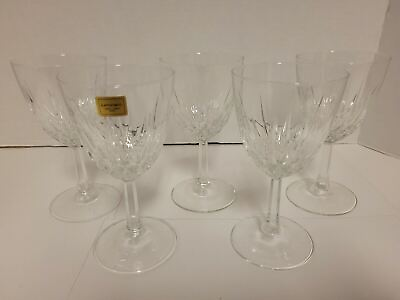 Luminarc Verrerie D#x27;Arques France 6quot; Glasses Set of 5 One w Original Label