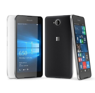 Nokia Lumia 650 Dual Sim 16GB RM 1154 GSM Unlocked Smartphone Good 7 10