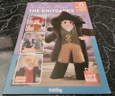 #ad LB1 SIMPLY KNITTING ANGELA BLAY#x27;S THE KNITDARKS KNIT PATTERN LEAFLET
