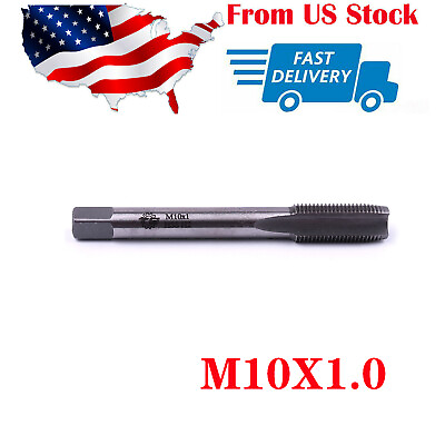 #ad #ad M10x1.0 HSS Metric Machine Taper Plug Tap Right Hand Screw Thread Drill Bits