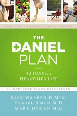 #ad The Daniel Plan: 40 Days to a Healthier Life 0310344298 hardcover Rick Warren