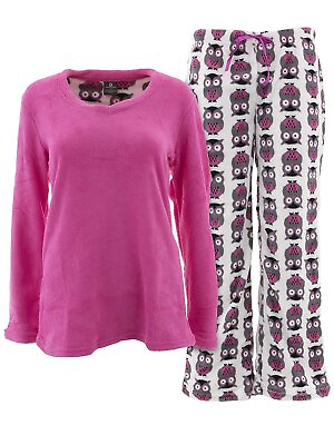 #ad Donna L#x27;oren Women#x27;s Pajamas Coral Fleece Super Soft Sizes S XL