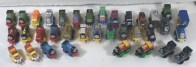 #ad Thomas The Train amp; Friends Minis Micro Trains Lot of 35 Mini Some Duplicates