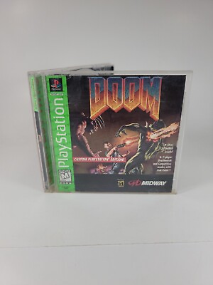 #ad Doom PS1 PlayStation 1 Greatest Hits CIB w Reg Card *Read Below*